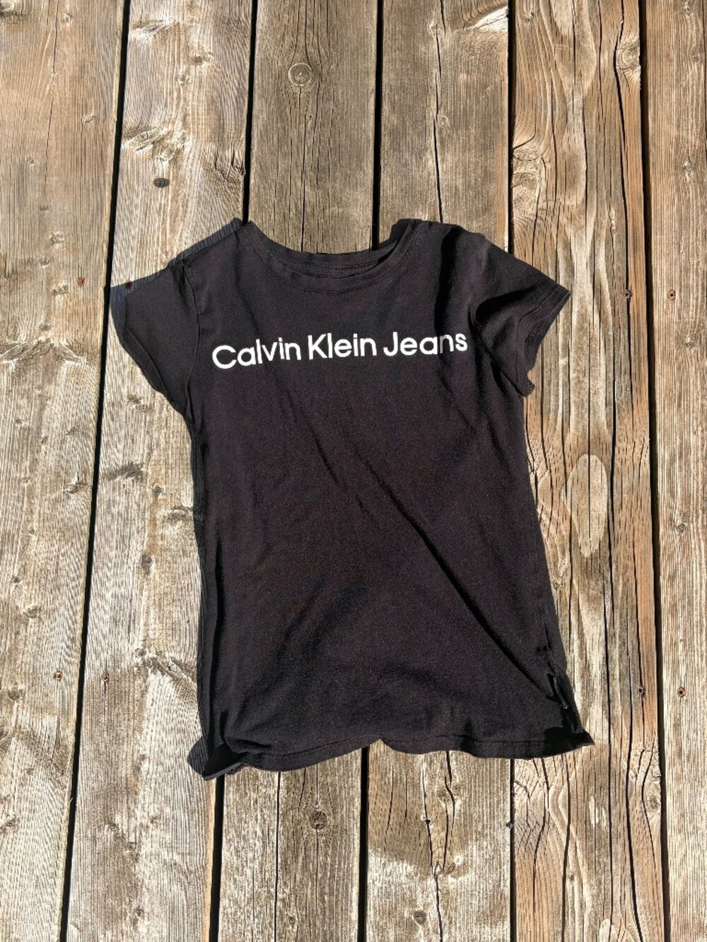 Black Calvin Klein T-Shirt S